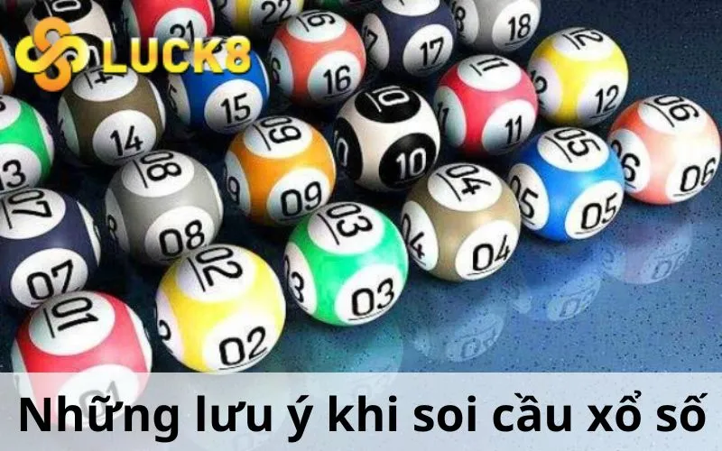 Những lưu ý khi soi cầu xổ số